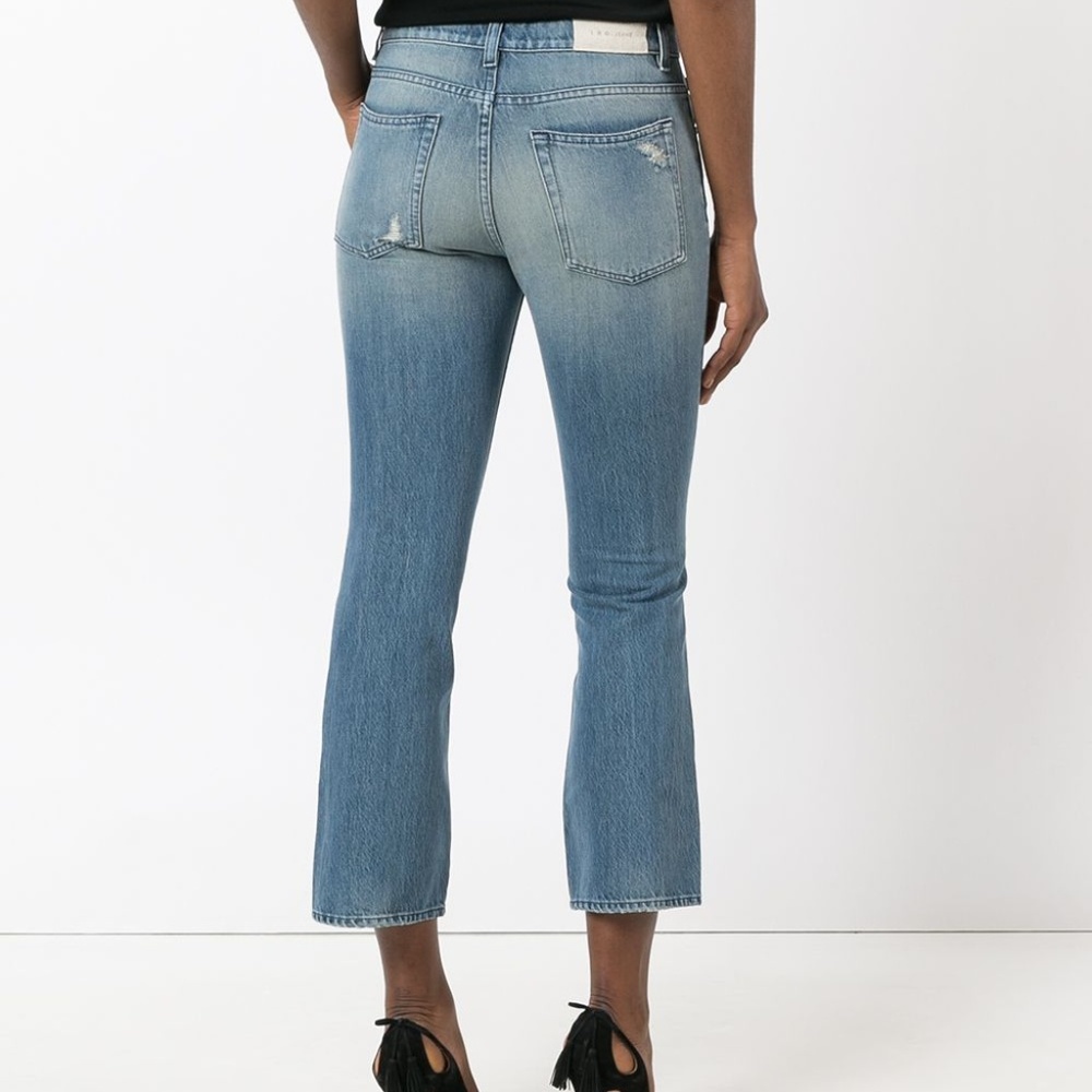 IRO WOMEN' LEADA CROPPED JEANS SZ. 26 MSRP $ 240 - Picture 3 of 8
